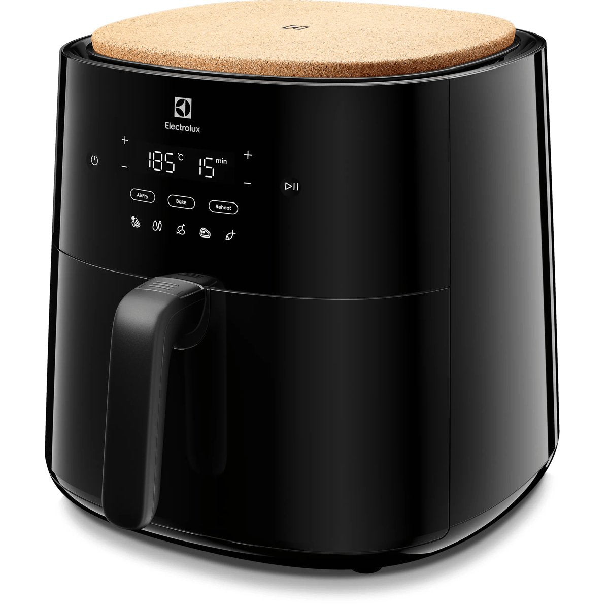 EAN 7333394032597 - Electrolux EAF7B Sencillo 6,8 L Independiente 1800 W Freidora de aire caliente Negro imagen 2