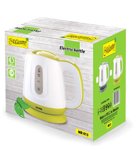EAN 4820177148819 - Feel Maestro MR013 green tetera eléctrica 1 L 1100 W Verde, Blanco imagen 5
