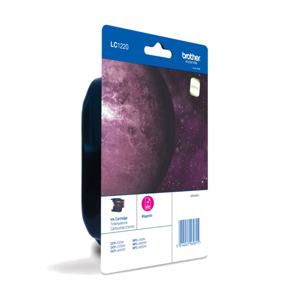 EAN 5014047562815 - Brother LC1220MBP cartucho de tinta 1 pieza(s) Original Magenta imagen 1