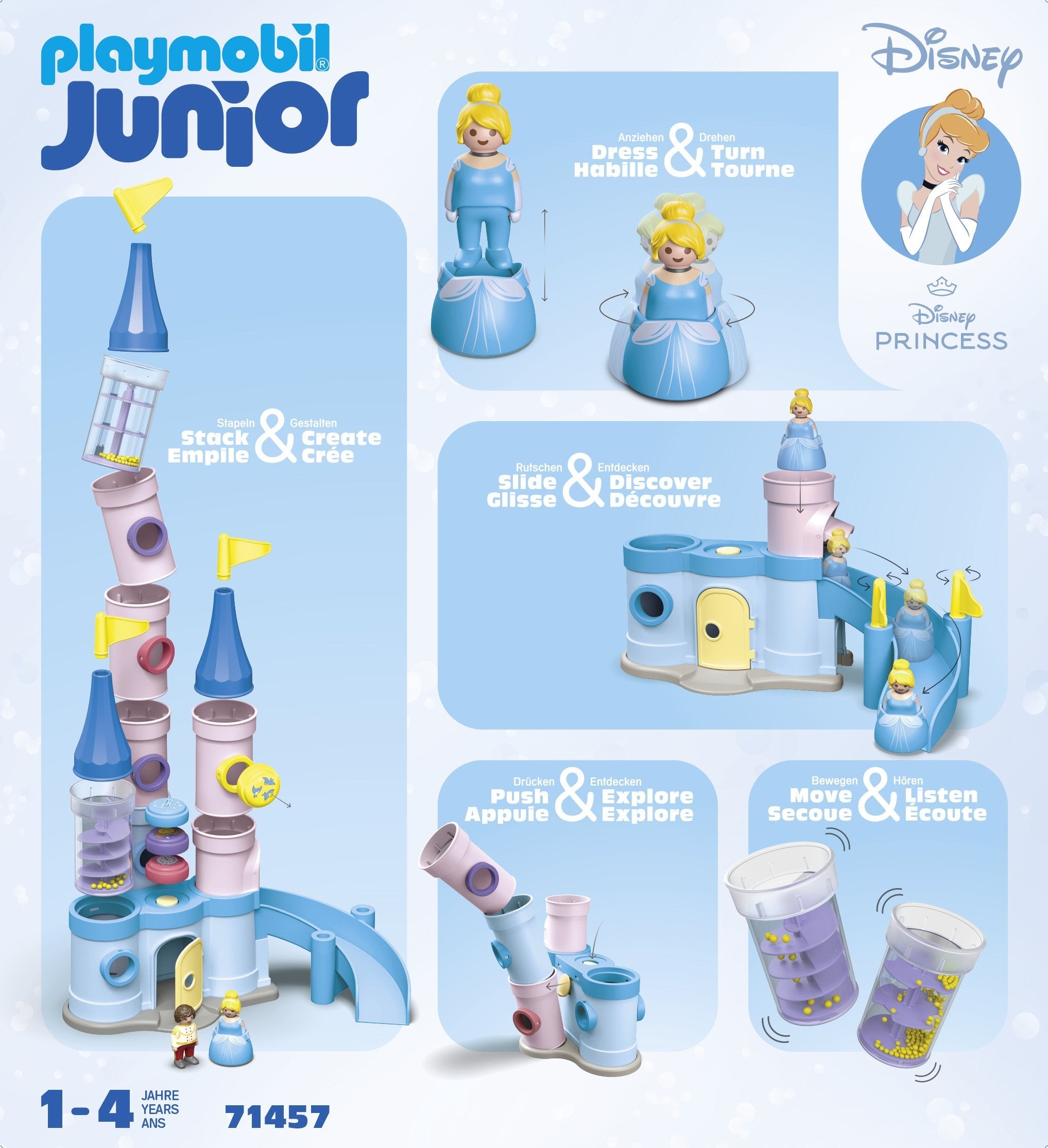Playmobil Junior Disney: Castillo De La Cenicienta