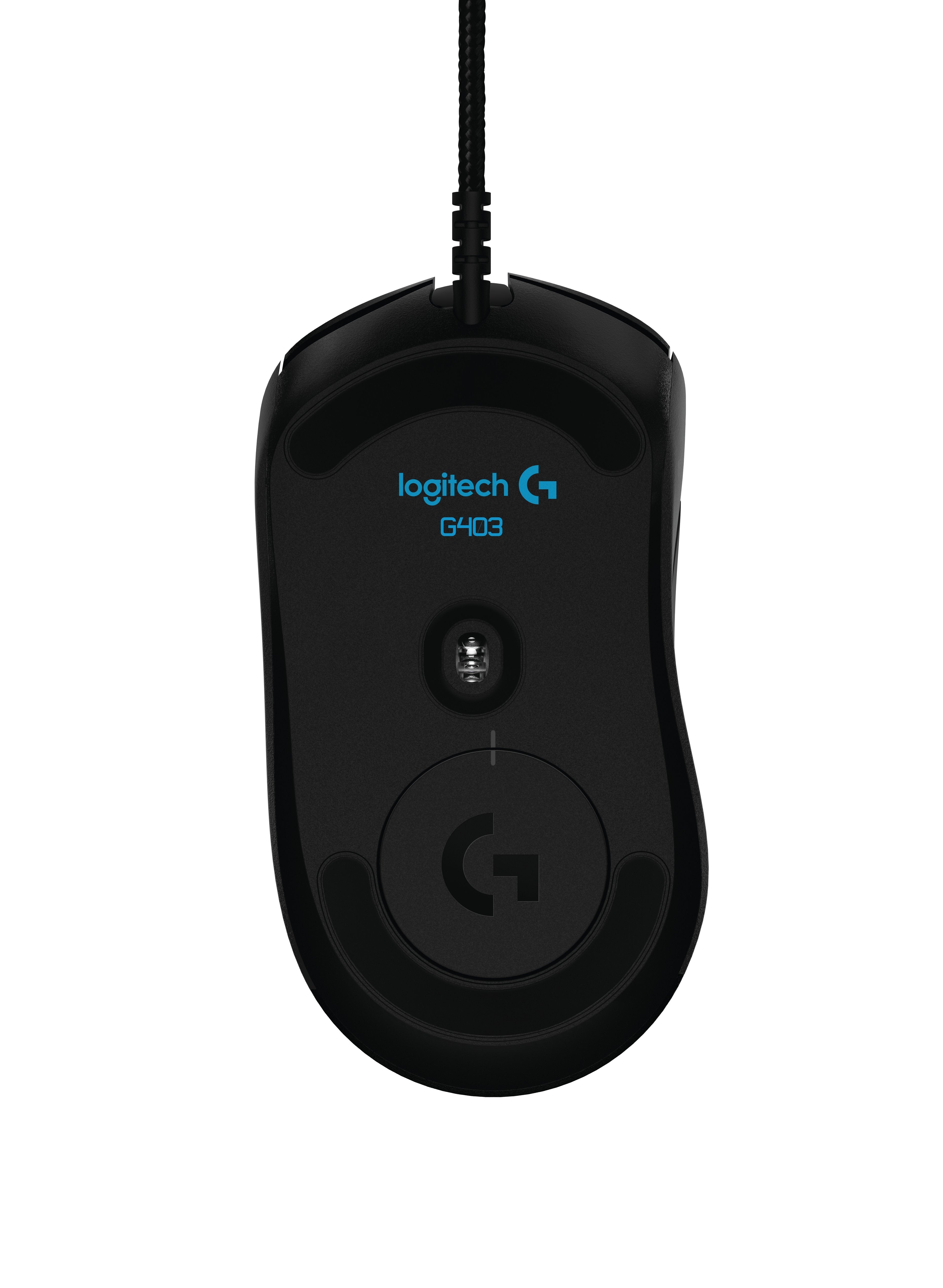 Logitech Raton G403 Usb Optico 12000 Dpi Mano Derecha Negro