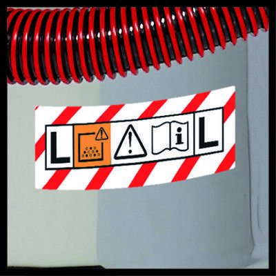 EAN 4006825658347 - Einhell TE-VC 2340 SACL 40 L Aspiradora cilíndrica Seca y húmeda 1900 W Bolsa para el polvo imagen 2