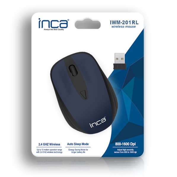EAN 8697980470262 - Inca IWM-201RL ratón Oficina RF inalámbrico Óptico imagen 4