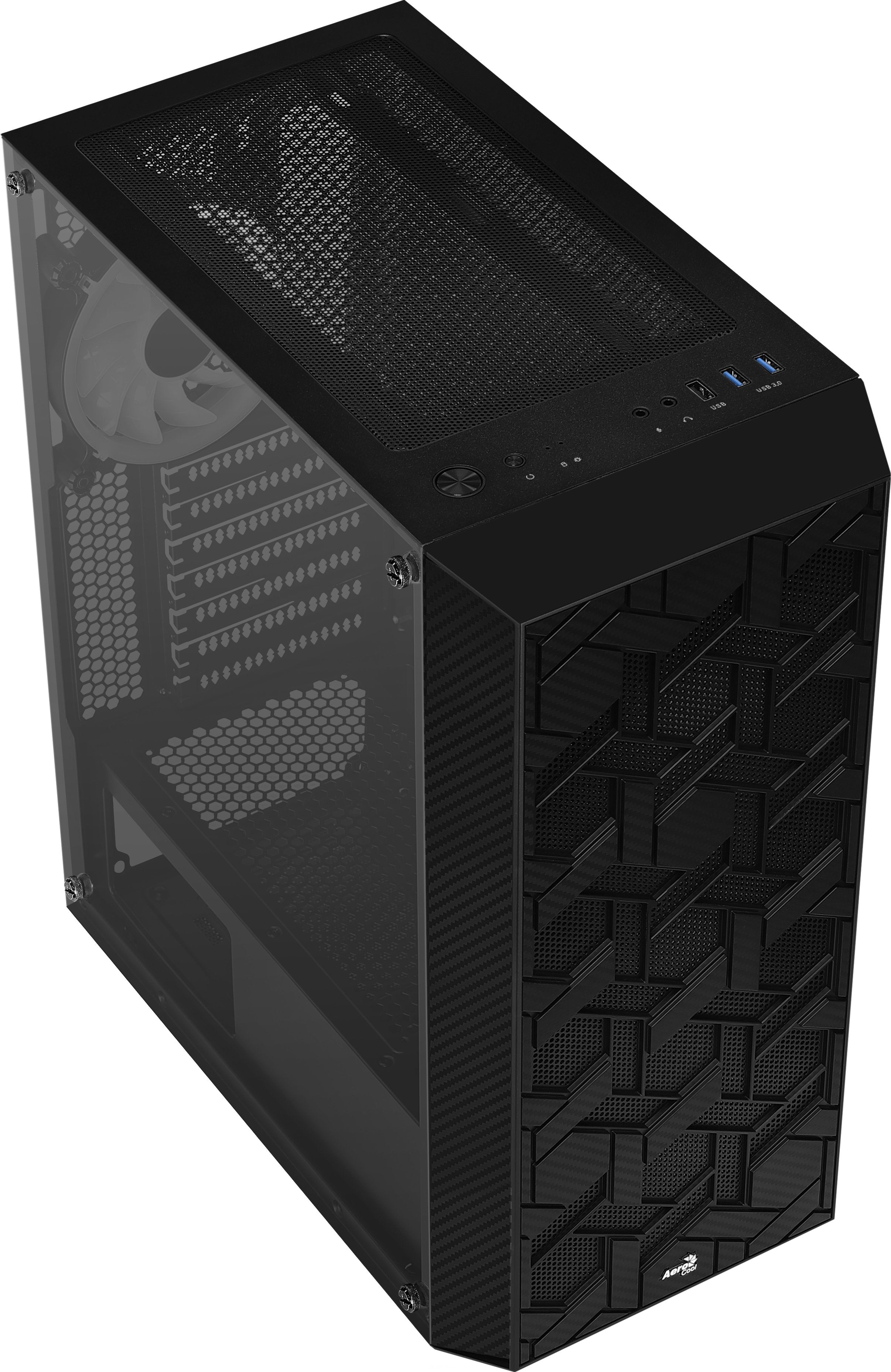 Caja Gaming Semitorre Aerocool Hivebk