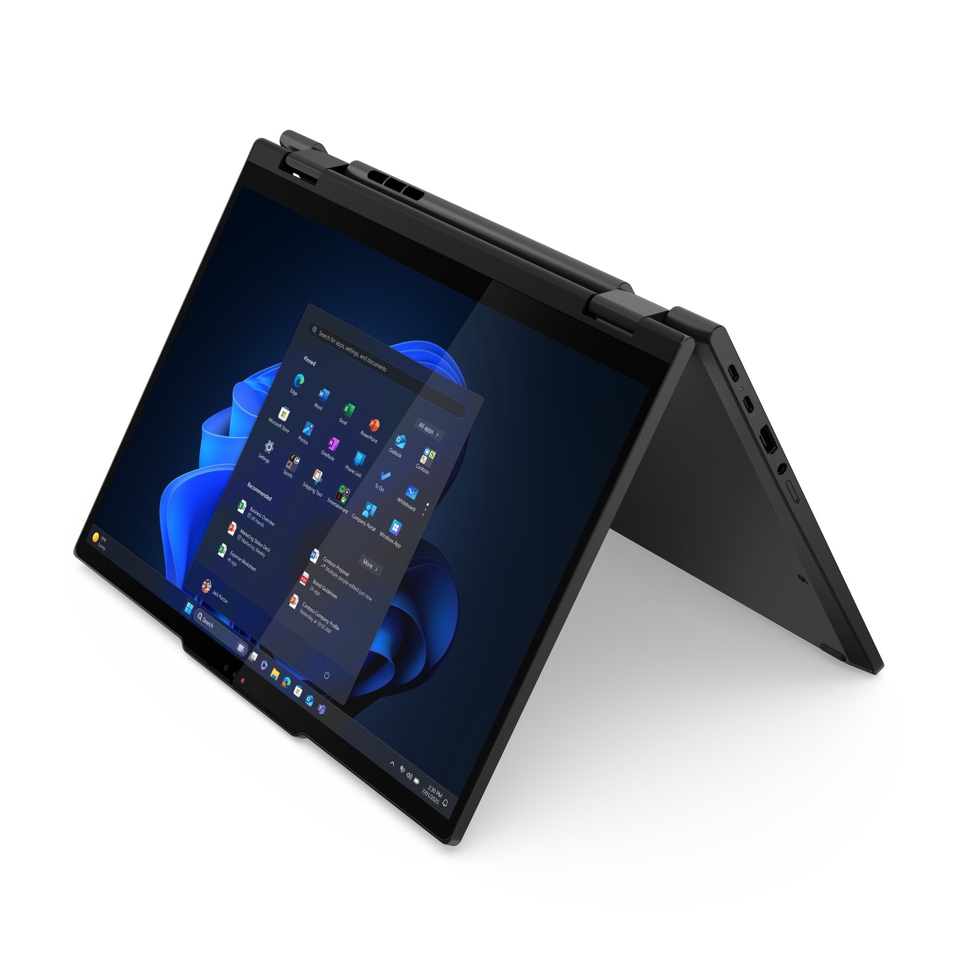 Portátil T14s 2-In-1 Core Ultra 5 225u  16gb 512gb W11p  5g Lte  3yr Depot+1yr Premier Support+Co2 Offset+Lenovo Yoga Pen