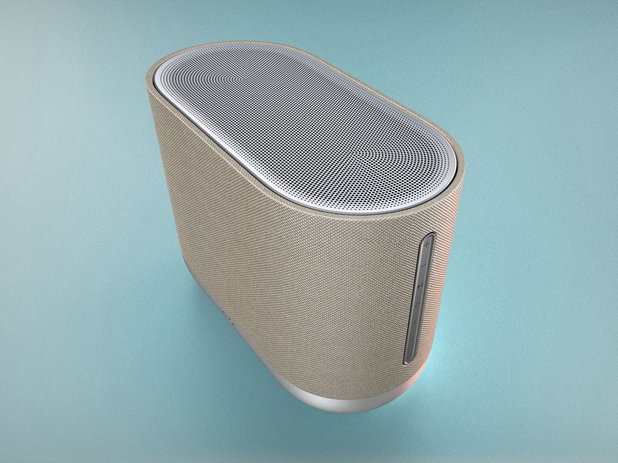 Denon Home 400 Silver Altavoz Inteligente Inalámbrico Con Tecnología Heos Y Sonido Dolby Atmos.