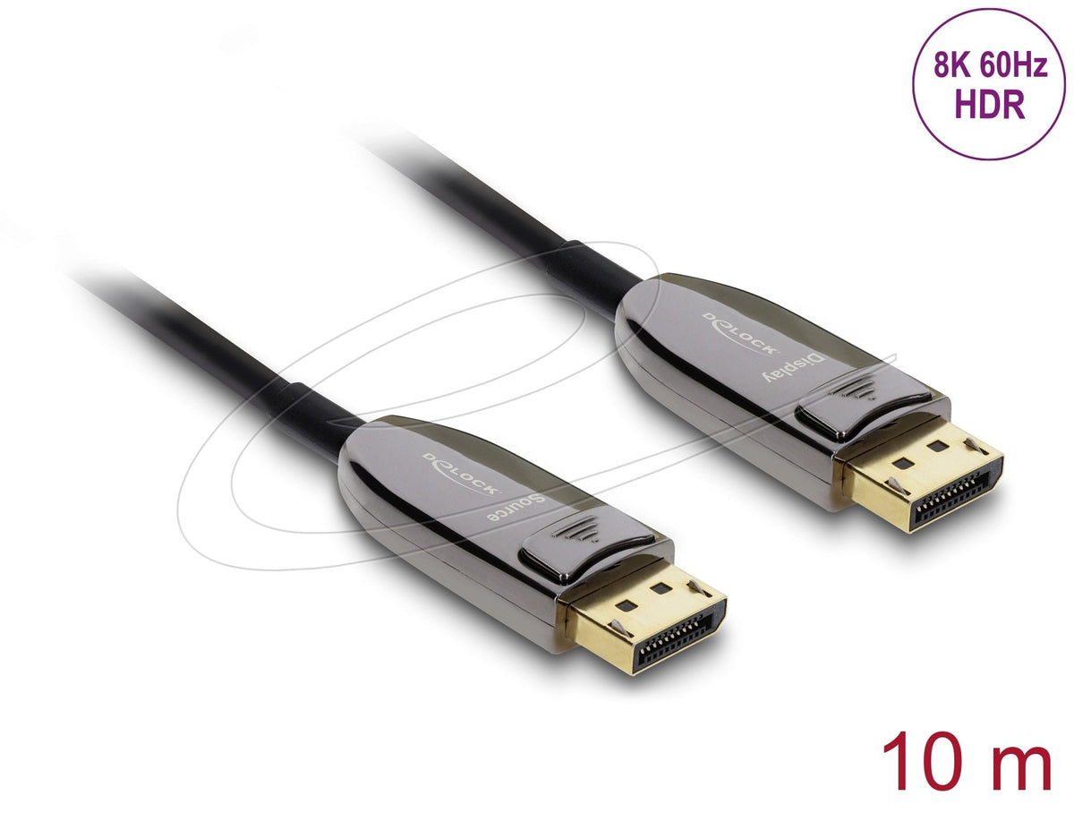 Aktives Óptico Cable Displayport 2.1 8k 60 Hz 40 Gbps 10 M