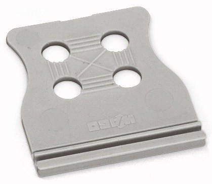 Wago 734-329 Zugentlastungsplatte,Grau