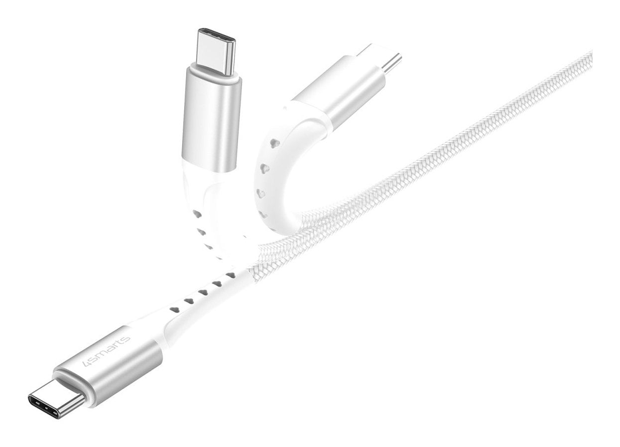 4smarts Usb-A Auf Usb-C Cable Primecord 18w 1.5m. Weiss
