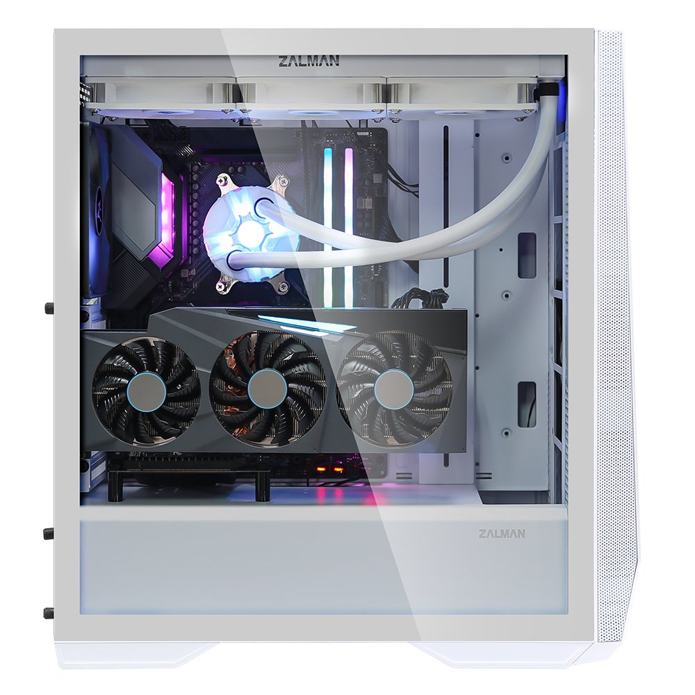 Caja Pc Zalman Z9 Iceberg Atx 1 Xvent 140mm 2xusb 3.0 Blanco S/N Fuente