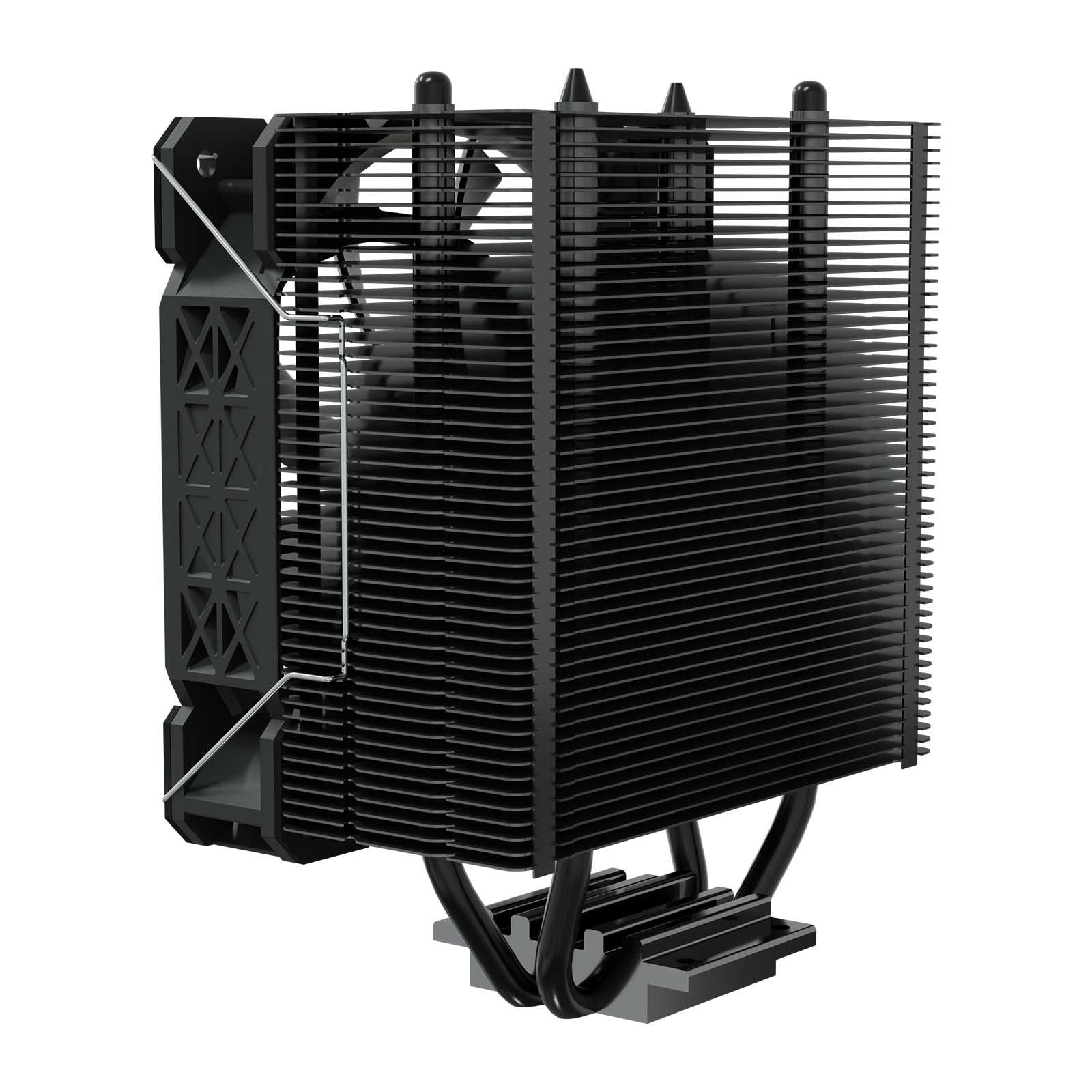 EAN 5901986048763 - Savio SAVGCOFROSTBLACKX2 Carcasa del ordenador Disipador térmico/Radiador 12 cm Negro 1 pieza(s) imagen 4