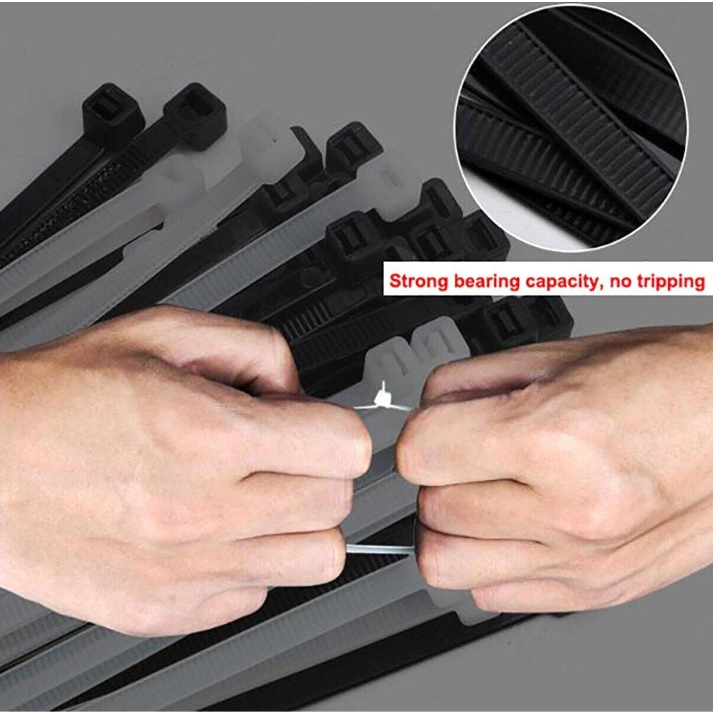 Techly 306356 Bridas Techly Nylon 100 X 2,5 Mm 100 Piezas Negro