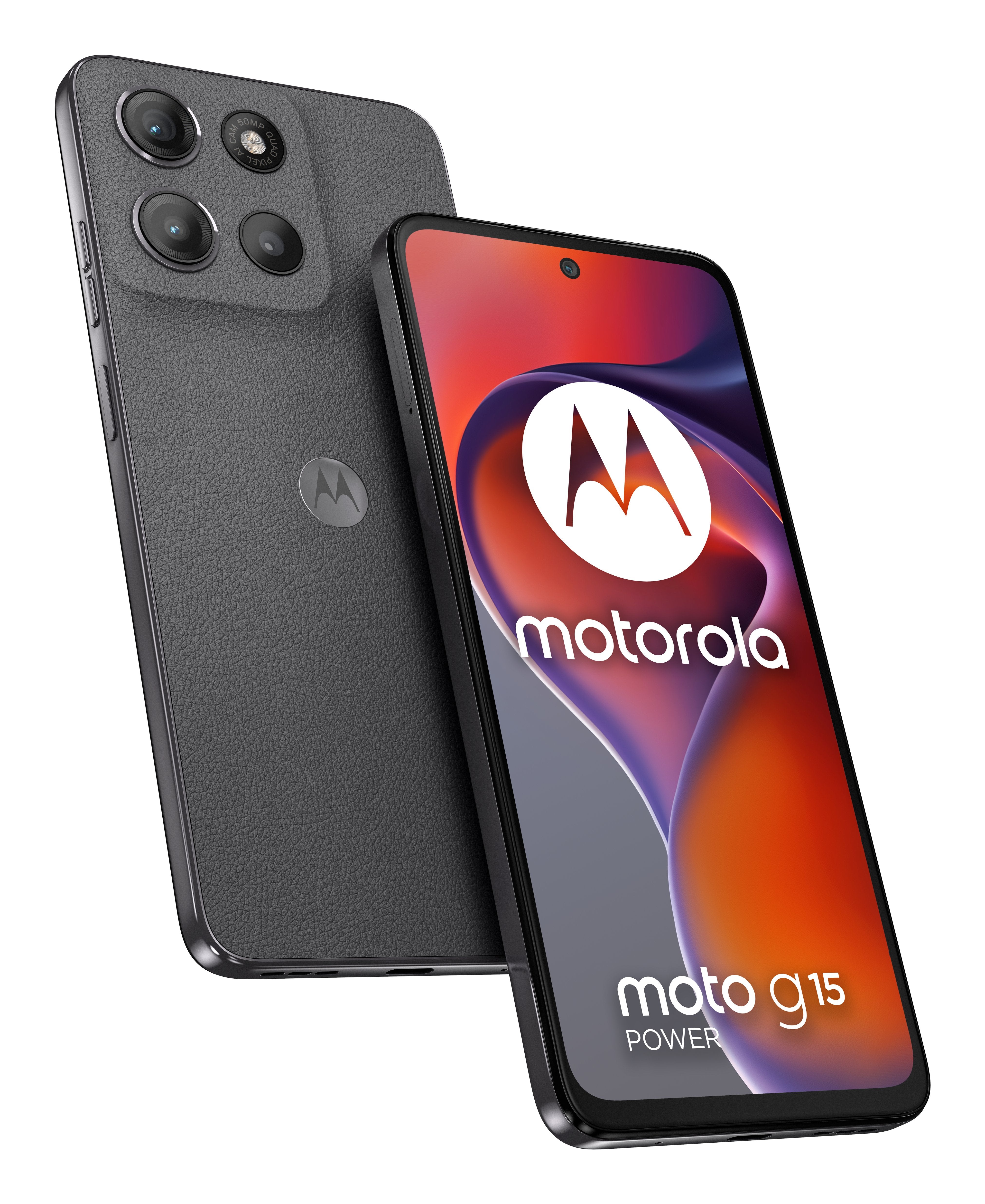 EAN 840023298271 - Motorola moto g15 power 17,1 cm (6.72") SIM doble Android 15 4G USB Tipo C 8 GB 512 GB 6000 mAh Gris imagen 1