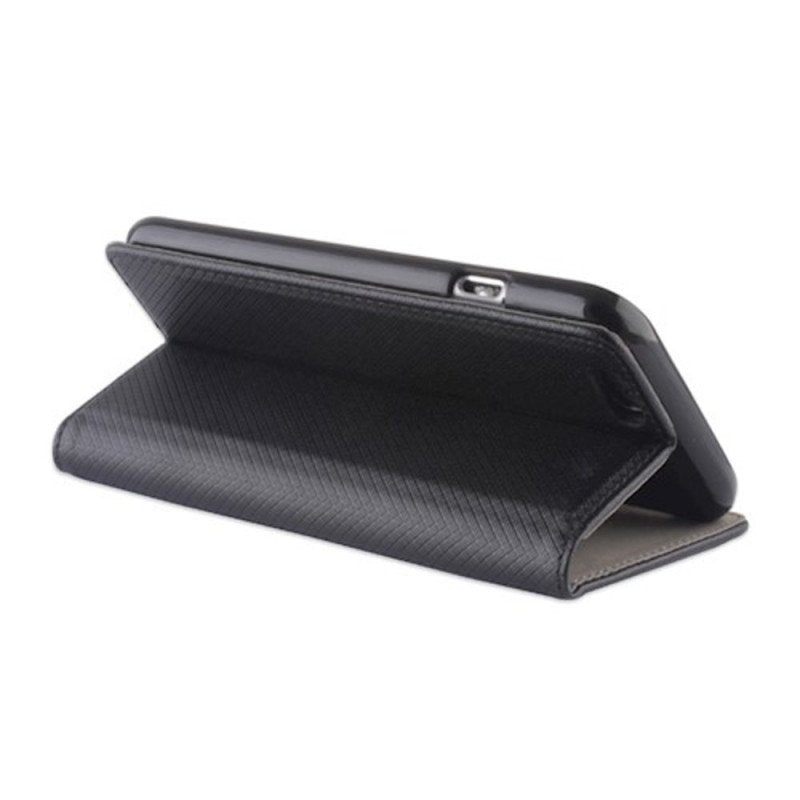 Funda Tipo Libro Con Soporte Magnética Negro Compatible Samsung Galaxy Xcover 5 - Jaym®