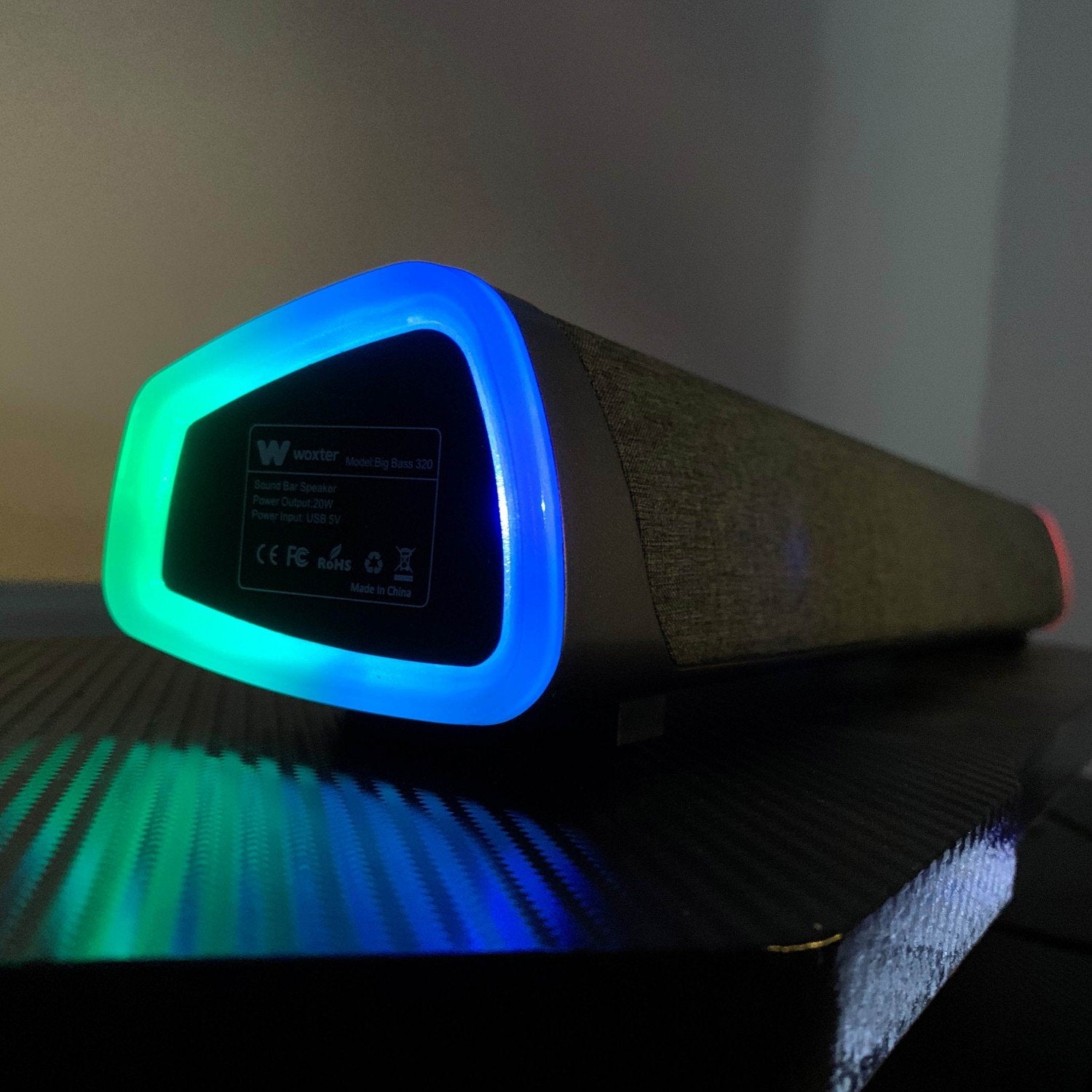 EAN 8435089031645 - Woxter Big Bass 320 Negro, Gris 2.0 canales 20 W imagen 6