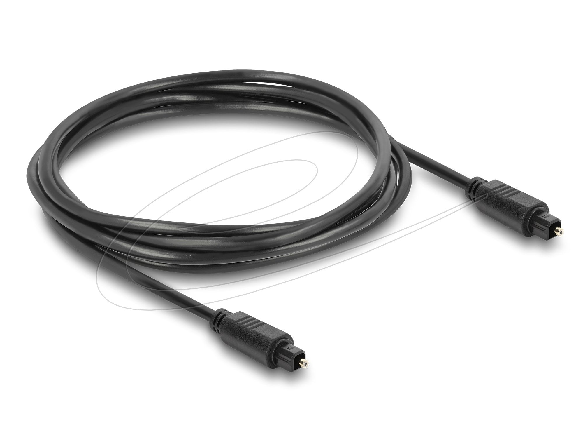 Delock Toslink Cable Stecker Auf Stecker, Ø 4 Mm, 1,5 M, Schwarz
