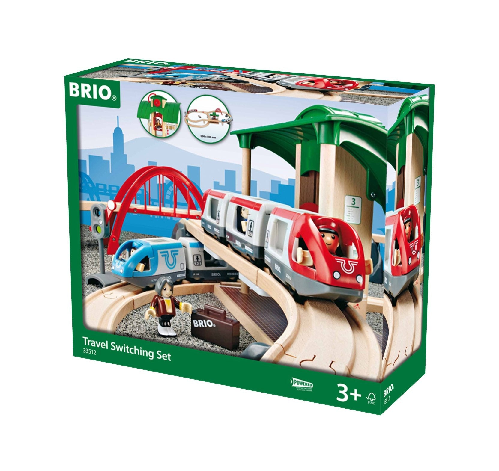 Brio World World Big Train Train Train Set 33512