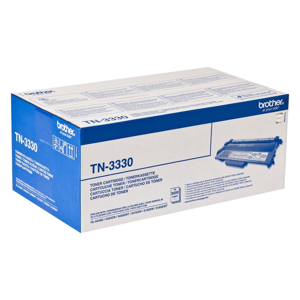 EAN 4977766708883 - Brother TN-3330 cartucho de tóner 1 pieza(s) Original Negro imagen 1