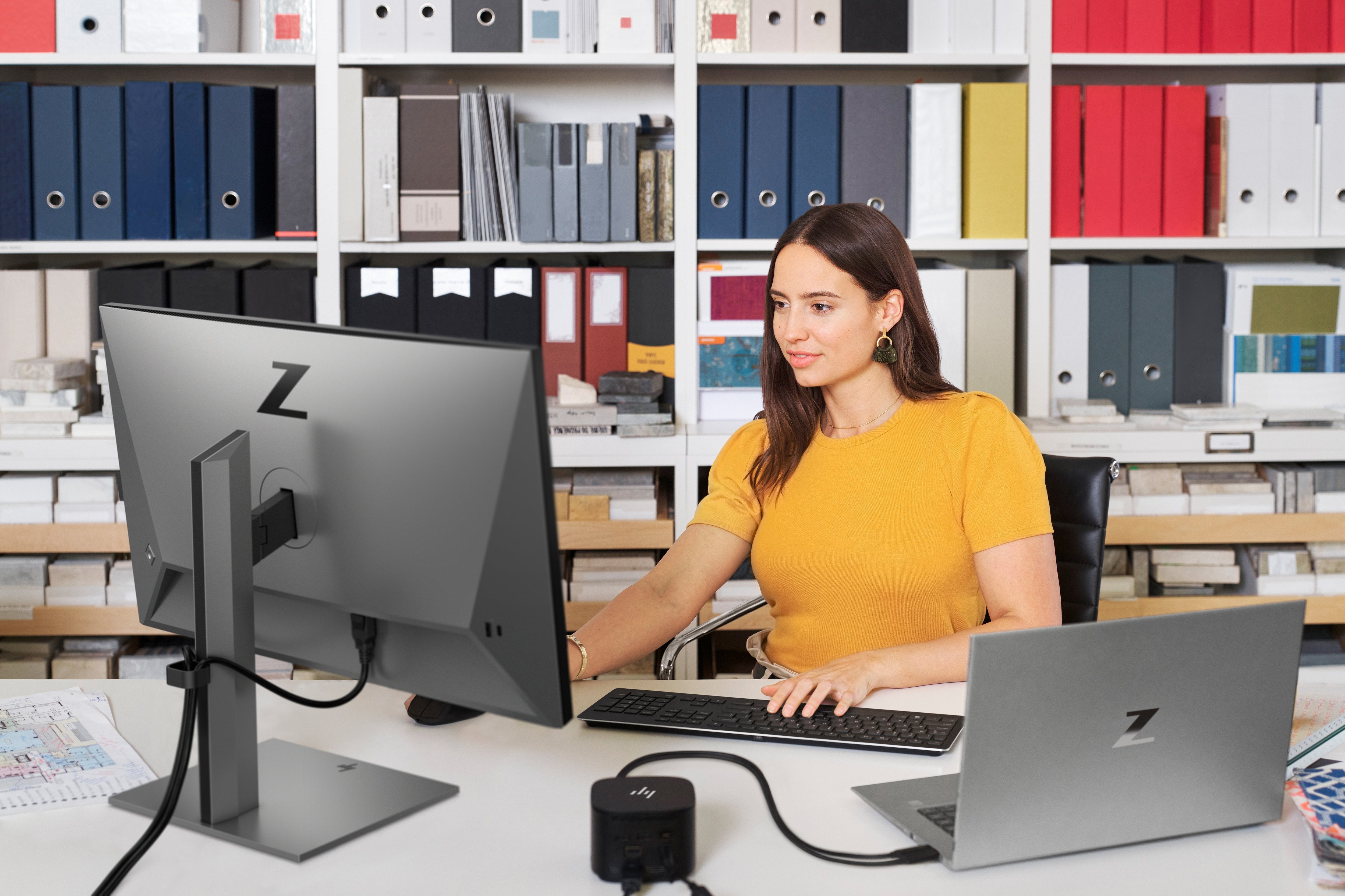 EAN 0195122232238 - HP Z25xs G3 pantalla para PC 63,5 cm (25") 2560 x 1440 Pixeles Quad HD Negro imagen 11