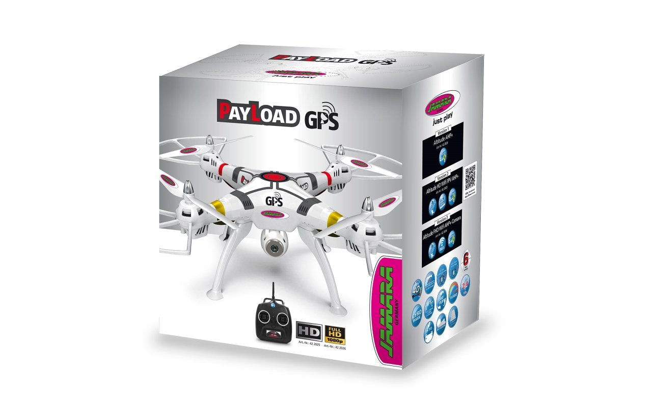 Jamara Drohne Payload Gps Blanco 14
