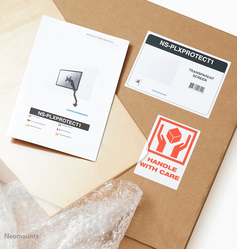 EAN 8717371448219 - Neomounts NS-PLXPROTECT1 mampara de protección 1 pieza(s) imagen 12