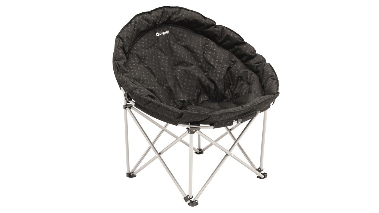 Outwell Casilda Half-Moon Chair, Xl, Black
