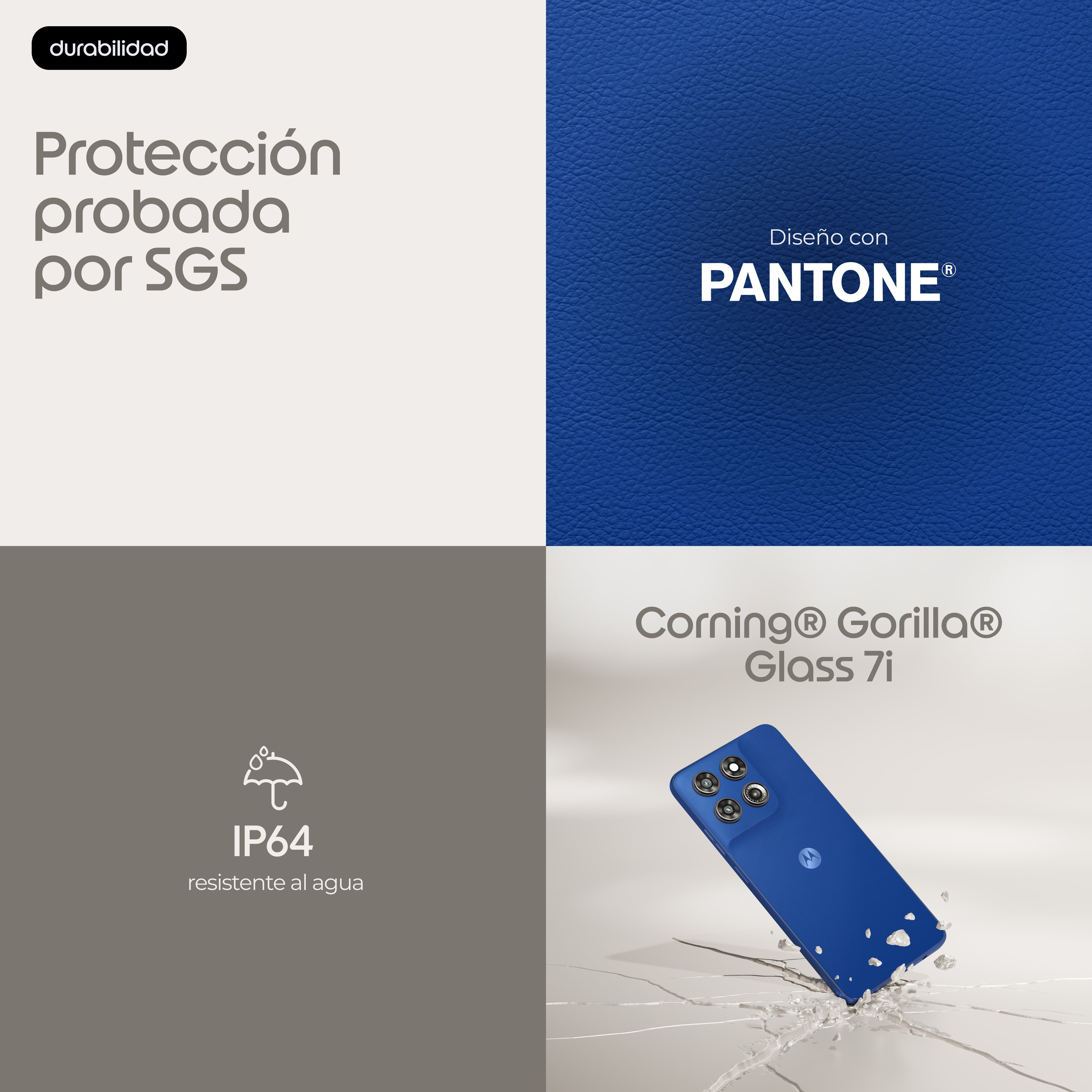 EAN 0840493620657 - Motorola moto g37 16,9 cm (6.67") SIM doble Android 16.0 5G USB Tipo C 4 GB 128 GB 5200 mAh Azul imagen 7