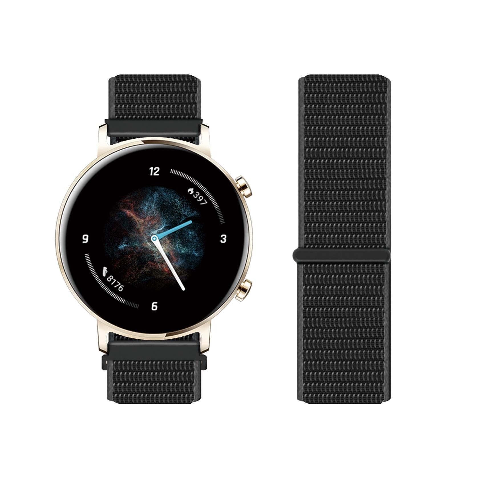 Correa Smartwatch Univ 20mm Negro