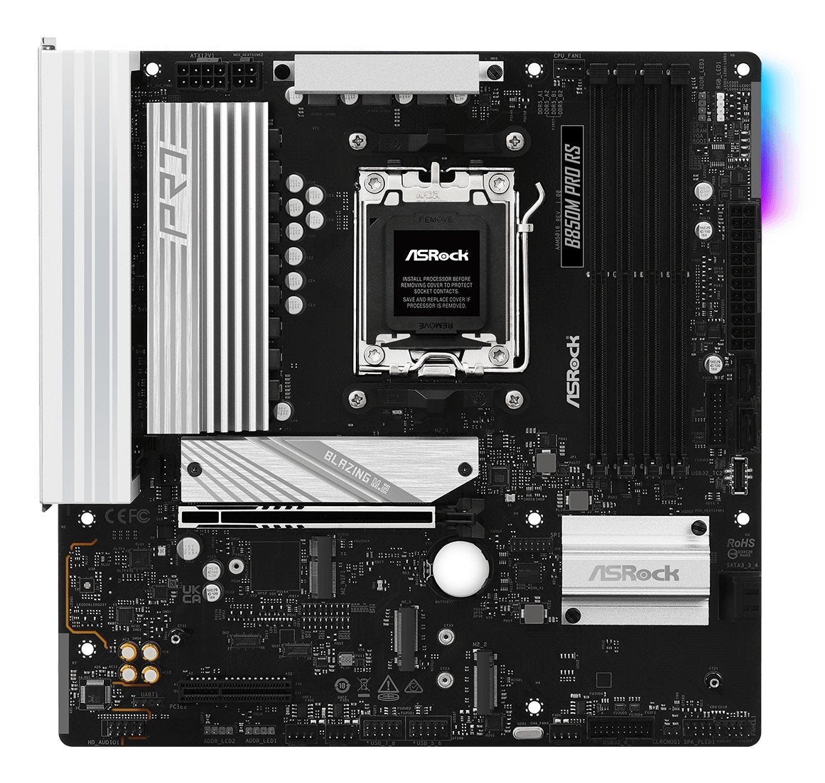 EAN 4711581490345 - Asrock B850M Pro RS AMD B850 Zócalo AM5 micro ATX imagen 2