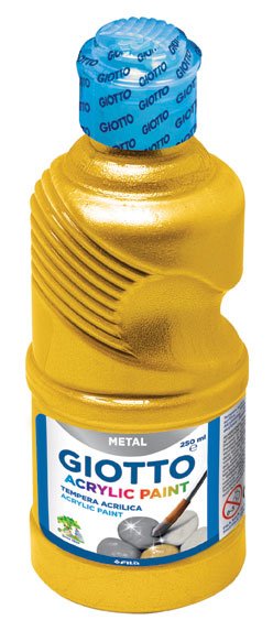Giotto Témpera Acrílica Botella 250ml Oro