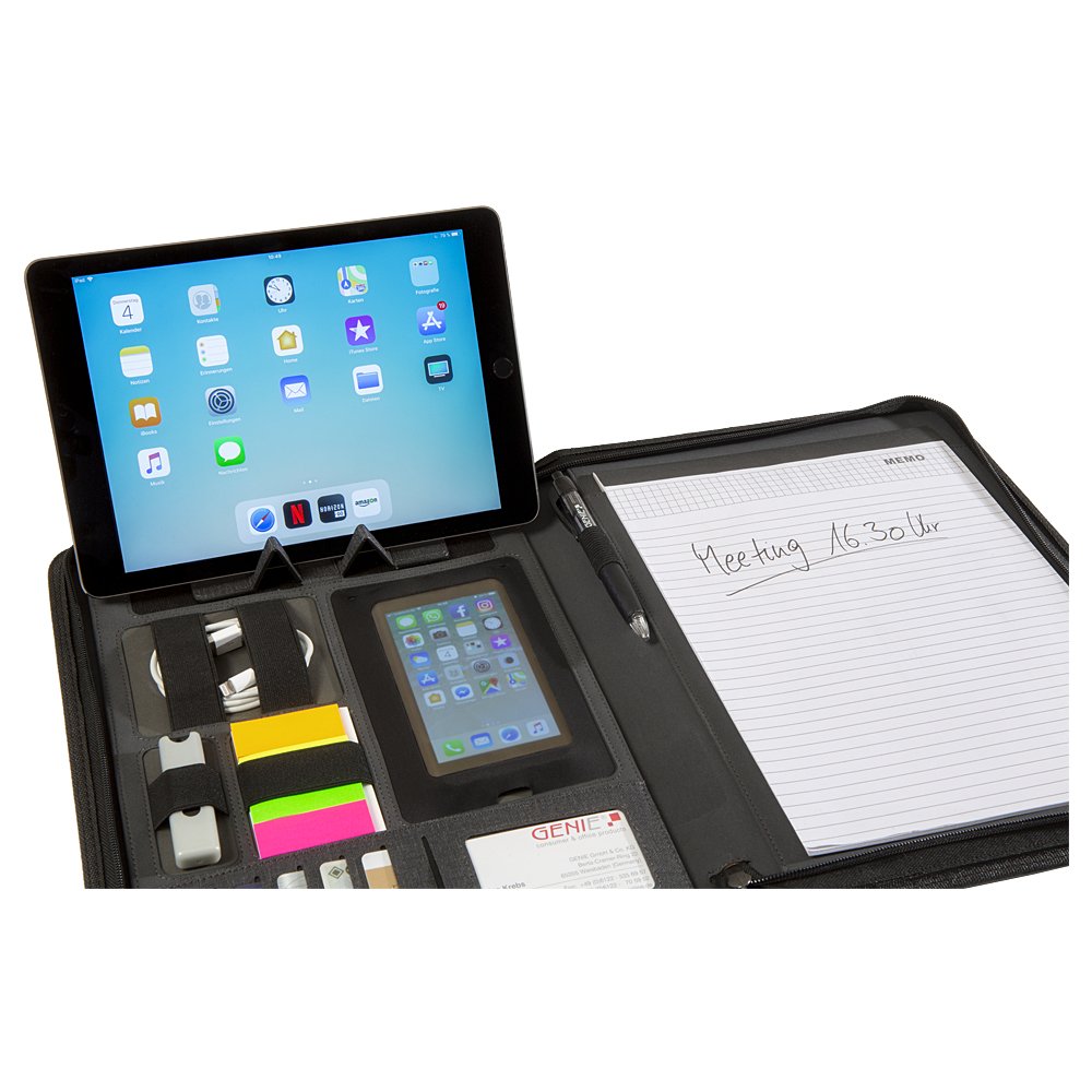 EAN 4015468126687 - Genie 12668 organizador personal Imitación piel, Nylon Negro imagen 3