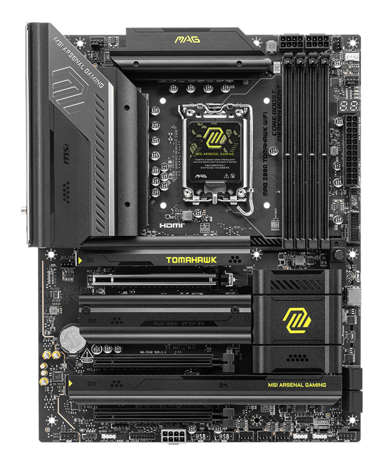 EAN 4711377259712 - MSI MAG Z890 TOMAHAWK WIFI placa base Intel Z890 LGA 1851 (Socket V1) ATX imagen 2