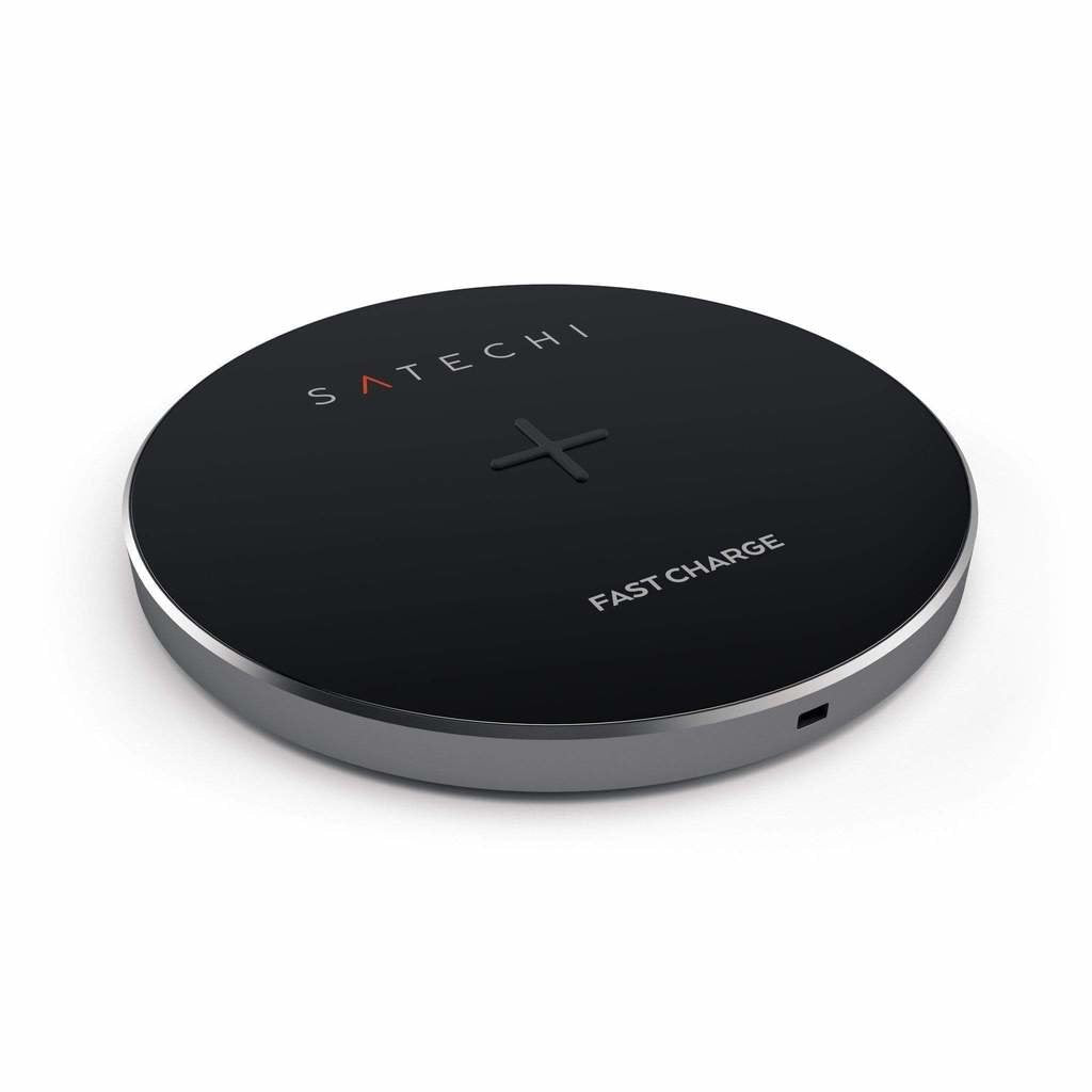 EAN 0879961006488 - Satechi ST-WCPM cargador de dispositivo móvil Universal Negro, Gris Corriente alterna Cargador inalámbric imagen 4