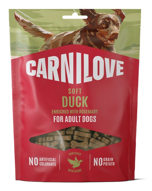 Carnilove Dog Soft Snack Duck Enriched With Rosemary 200 G