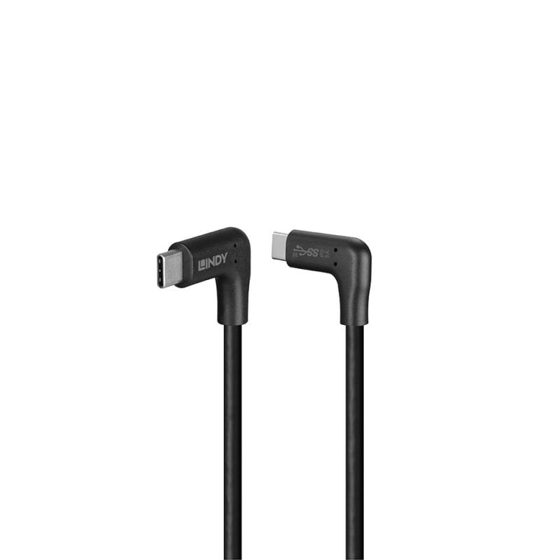 Cable Lindy 32022 Usb Usb 3.2 Gen 2 (3.1 Gen 2) 0,5 M Usb C Negro