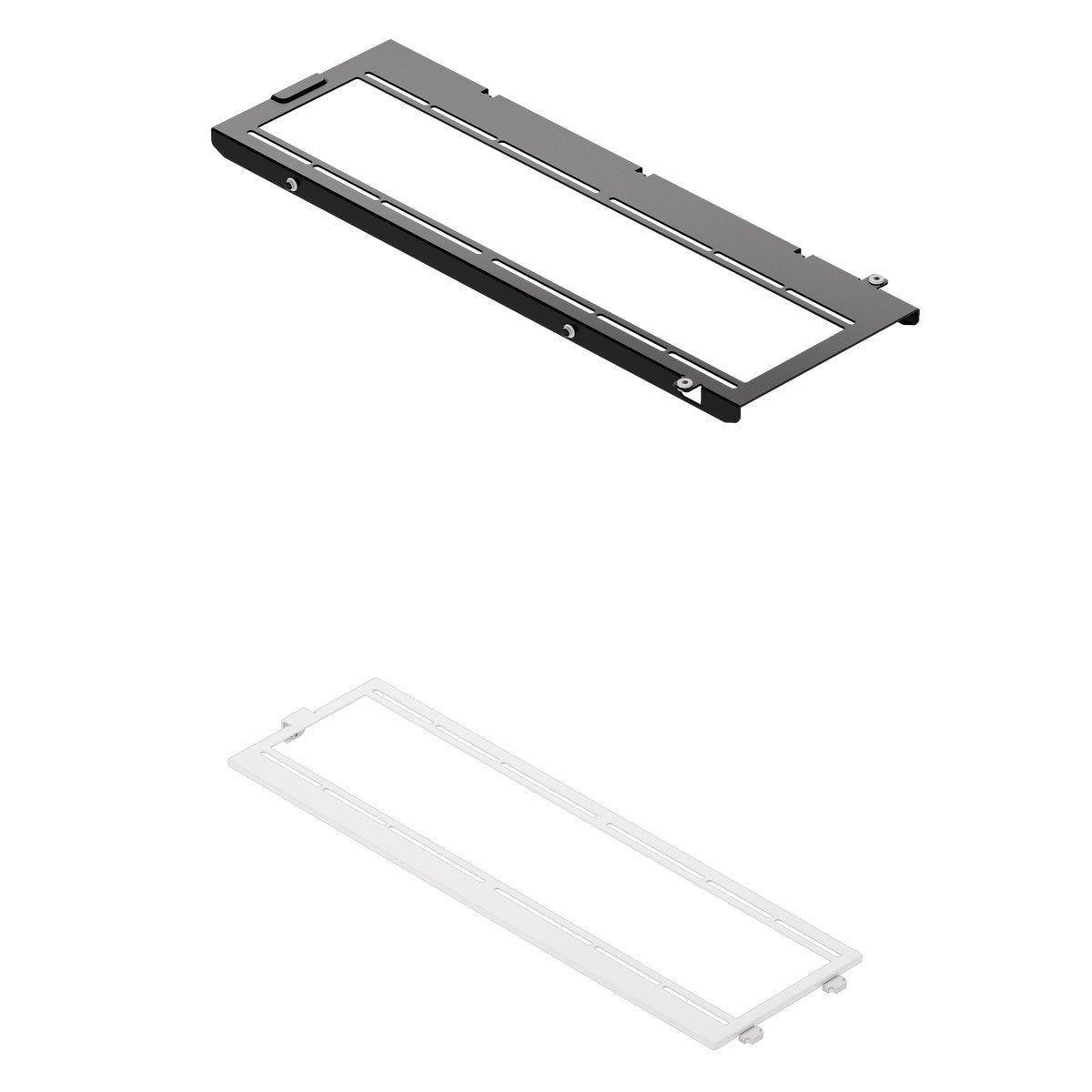 Havn Hs 420 Fan Brackets Para 360 Mm Radiatoren - Blanco