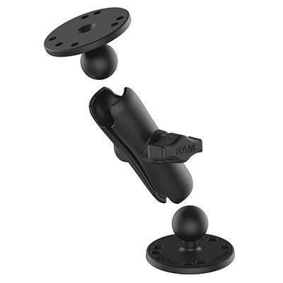 Ram, Unpkd. Ram Mount W/2 Ram-B-202 Bases