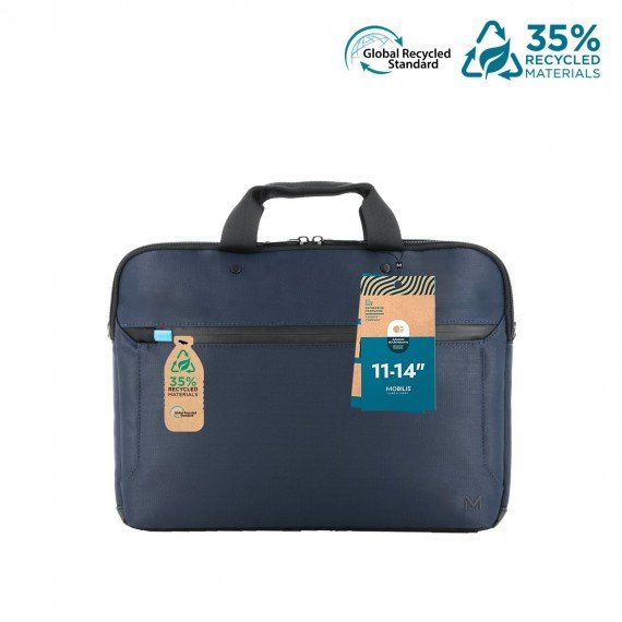 EAN 3700992532226 - Mobilis 005039 maletines para portátil 35,6 cm (14") Maletín Azul imagen 3