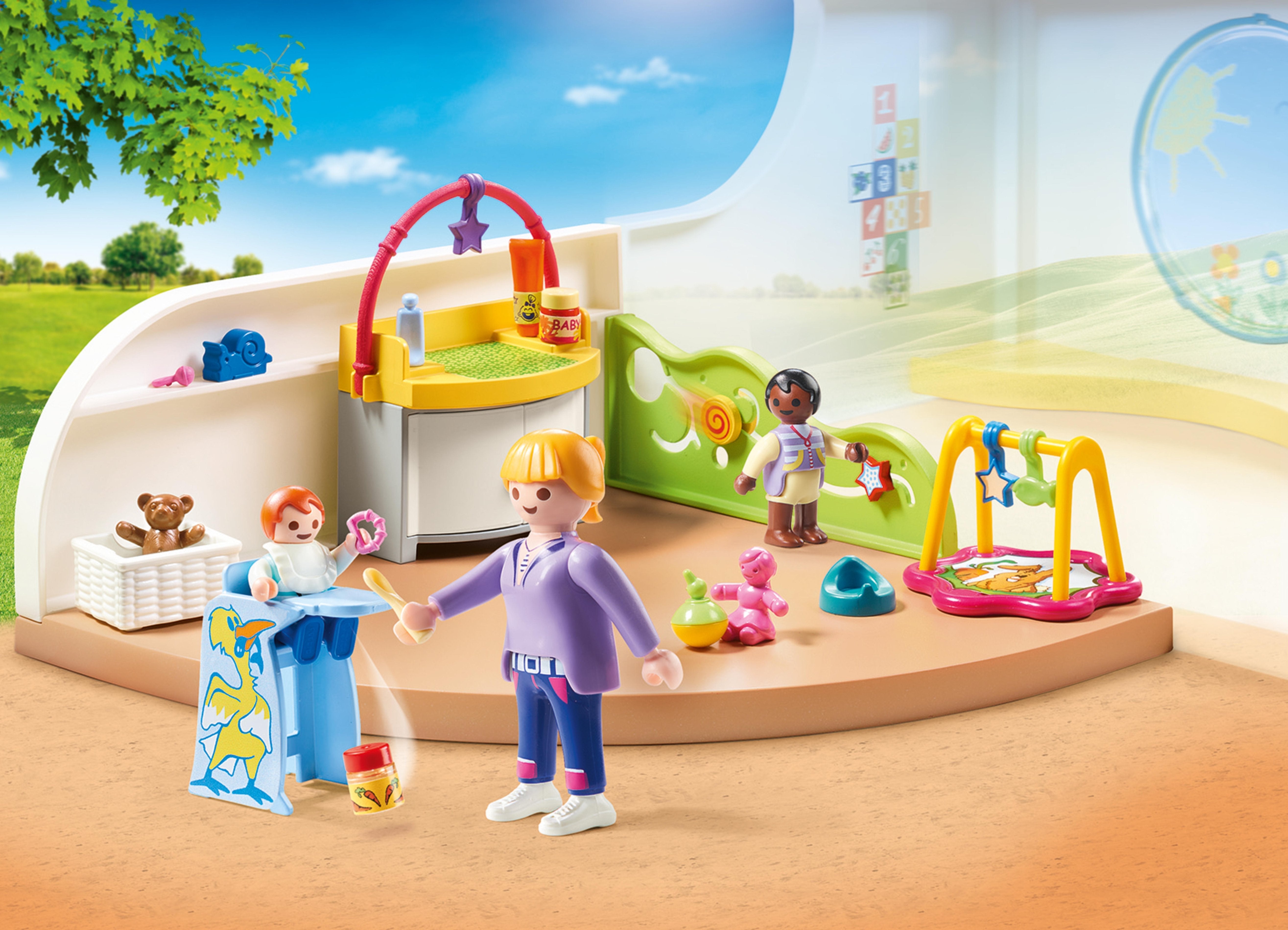 Playmobil - 70282 - Zona De Guardería Para Bebés