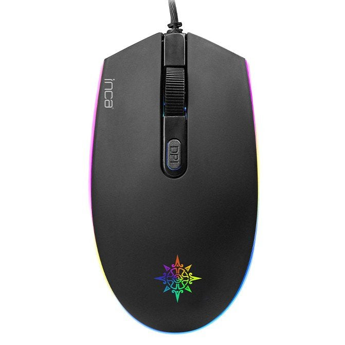 Inca Gaming Raton Img-Gt13 1200 Dpi, Rgb, 4 Botones, Usb