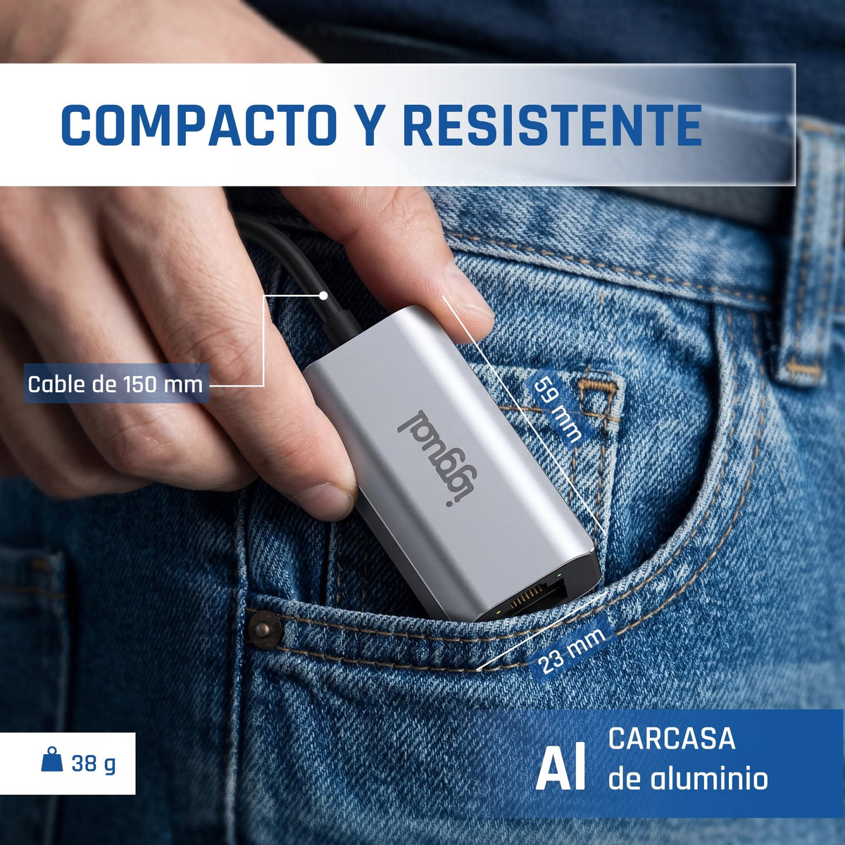 EAN 8435364318447 - iggual IGG318447 adaptador y tarjeta de red Ethernet 1000 Mbit/s imagen 11