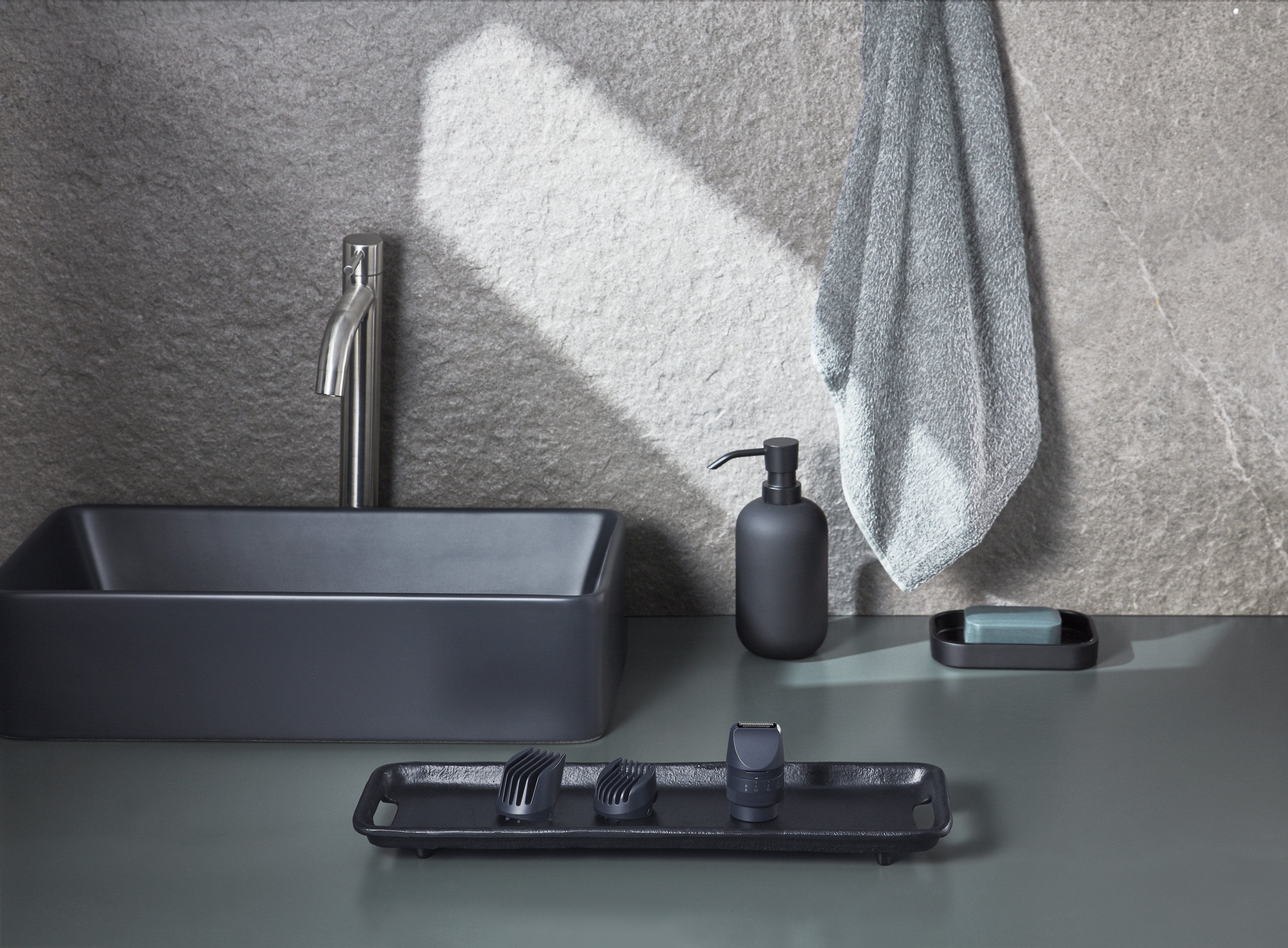 Panasonic Er-Ctn1-A301 Multishape Beard, Hair Trimmer Head, Black