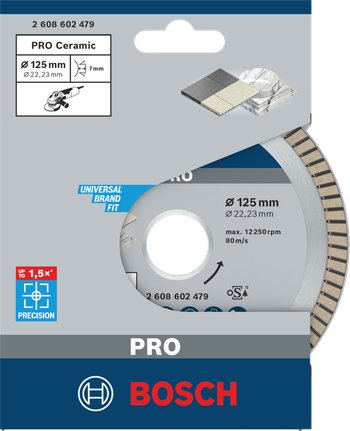 Bosch Hoja Abrasiva Diamante Extraclean Turbo Para Cerámica