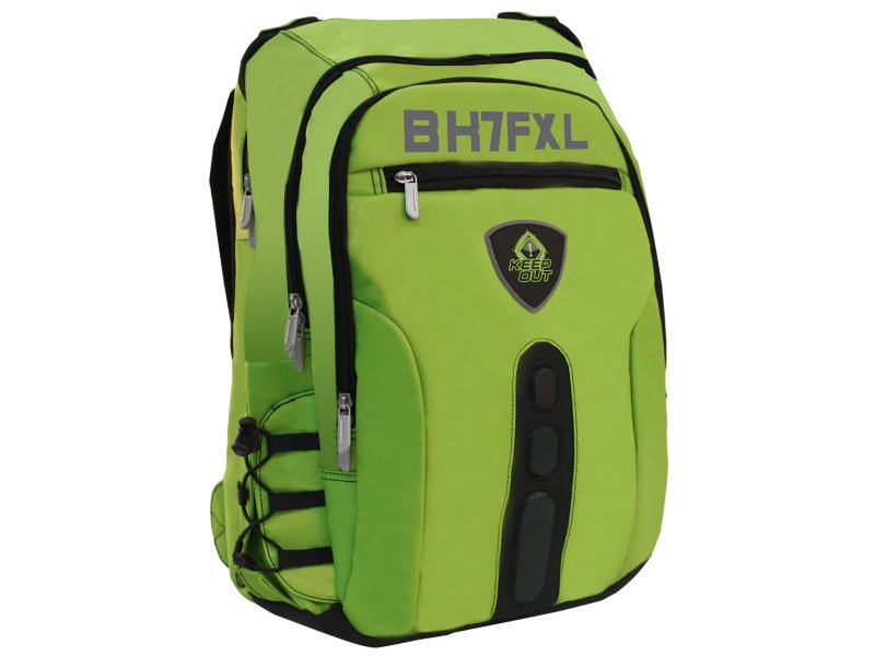 Keep Out Mochila Gaming Bk7 Full Xl Verde 17"