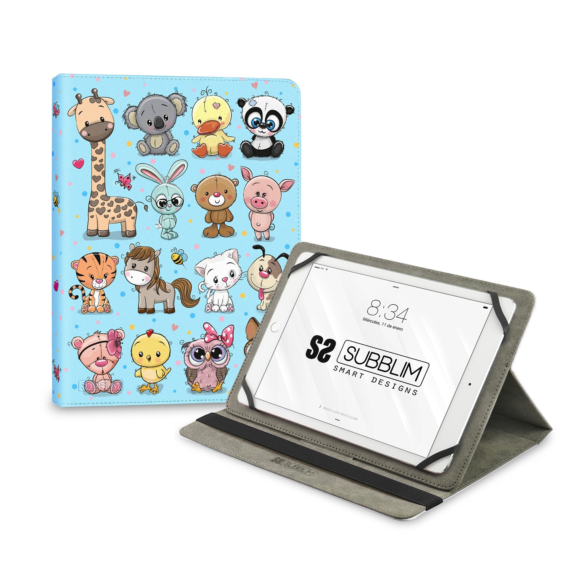 EAN 8436586742478 - SUBBLIM Trendy 27,9 cm (11") Folio Multicolor imagen 1