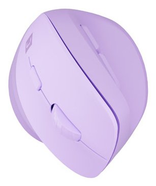 Raton Natec Crake 2 Inalambrico Vertical Bt 5.2 + 2.4ghz 2400 Dpi Color Lavanda