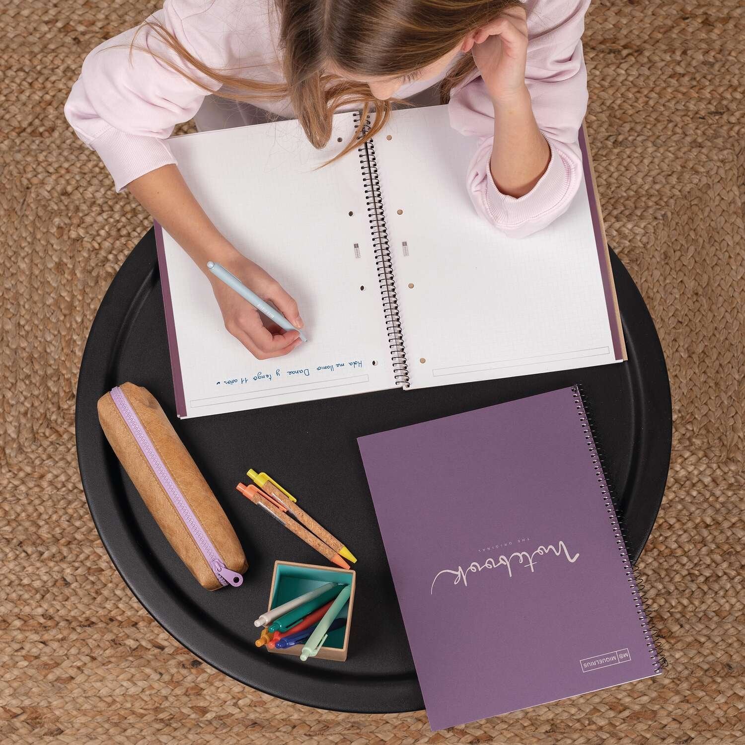 EAN 8422593060902 - MAUL A609026 cuaderno y block A4 80 hojas Púrpura imagen 3