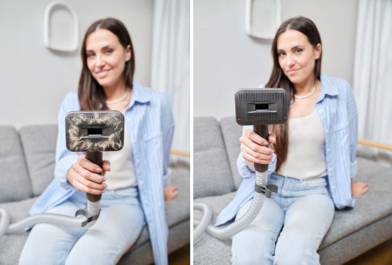 Aspiradora Eta Eta524790000 Terier De Mano, Inalámbrica, Autonomía 80 Min., Depósito De Polvo 0,5 L, Negra