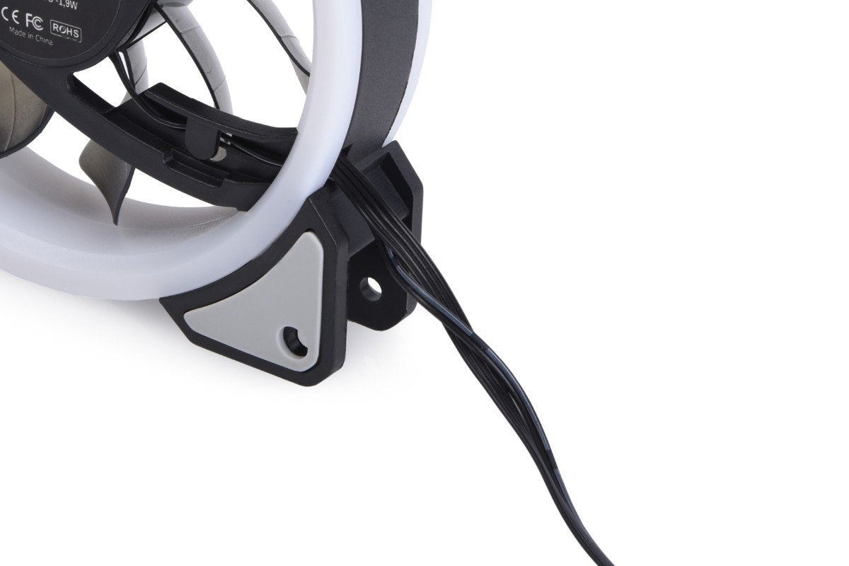 Alphacool Aurora Lux Digital Rgb - Kit De 3 Ventilador 120x120x25mm 24804