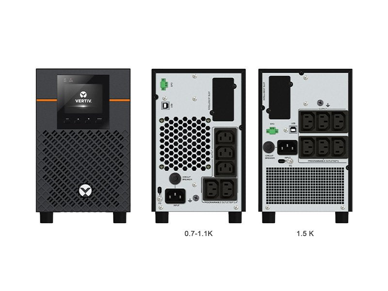 EAN 0767041031393 - Vertiv Liebert EDGE-1500IMT sistema de alimentación ininterrumpida (UPS) Línea interactiva 1,5 kVA 1350 W imagen 2